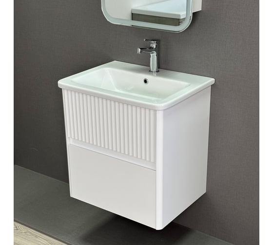 Тумба ALAVANN Wave 60 (ум. Nikson 60), белый ALV1117001