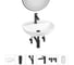 Набор Wellsee 6 в 1 Cute Twin R накладная раковина 50x42 см 20218956R 1