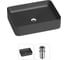 Набор Wellsee 2 в 1 Mint накладная раковина 50x38 см 20212493R 1