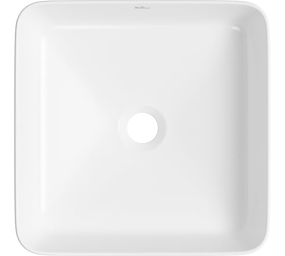 Набор Wellsee 2 в 1 Mint накладная раковина 37x37 см 20212449R