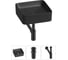 Набор Wellsee 3 в 1 Mint накладная раковина 37x37 см 20212469R 1