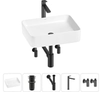 Набор Wellsee 5 в 1 Mint накладная раковина 50x38 см 20212490R