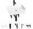Набор Wellsee 5 в 1 Mint накладная раковина 50x38 см 20212490R 1