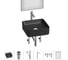 Набор Wellsee 6 в 1 Mint накладная раковина 38x38 см 20218887R 1