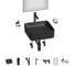 Набор Wellsee 7 в 1 Mint накладная раковина 38x38 см 20218891R 1