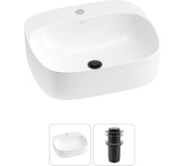 Набор Wellsee 2 в 1 Ideal накладная раковина 50x42 см 20214128R