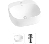 Набор Wellsee 2 в 1 Ideal накладная раковина 42x42 см 20214111R