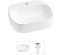 Набор Wellsee 2 в 1 Ideal накладная раковина 50x42 см 20214130R