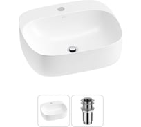 Набор Wellsee 2 в 1 Ideal накладная раковина 50x42 см 20214127R