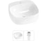 Набор Wellsee 2 в 1 Ideal накладная раковина 42x42 см 20214082R 1