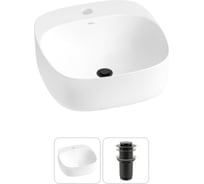 Набор Wellsee 2 в 1 Ideal накладная раковина 42x42 см 20214112R