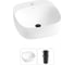 Набор Wellsee 2 в 1 Ideal накладная раковина 42x42 см 20214112R 1