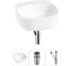 Набор Wellsee 3 в 1 Ideal накладная раковина 42x42 см 20214083R 1