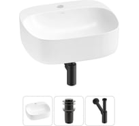 Набор Wellsee 3 в 1 Ideal накладная раковина 50x42 см 20214132R