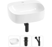 Набор Wellsee 3 в 1 Ideal накладная раковина 50x42 см 20214100R