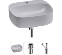 Набор Wellsee 3 в 1 Ideal накладная раковина 50x42 см 20214172R