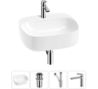 Набор Wellsee 4 в 1 Ideal накладная раковина 50x42 см 20214103R