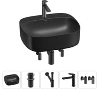 Набор Wellsee 5 в 1 Ideal накладная раковина 50x42 см 20214165R