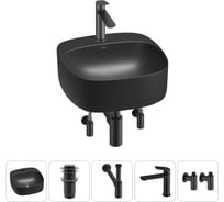 Набор Wellsee 5 в 1 Ideal накладная раковина 42x42 см 20214153R