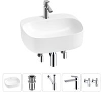 Набор Wellsee 5 в 1 Ideal накладная раковина 50x42 см 20214139R
