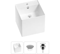 Набор Wellsee 3 в 1 M1 Limited Edition подвесная раковина 42x42 см 20217223R