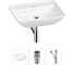 Набор Wellsee 3 в 1 Cute Twin S накладная раковина 55x42 см 20213374R 1