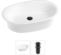 Набор Wellsee 2 в 1 Faze Moment накладная раковина 60x39 см 20213579R