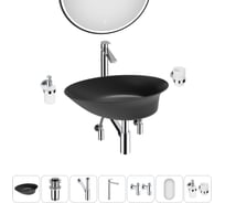 Набор Wellsee 7 в 1 Faze Moment накладная раковина 55x32 см 20218762R