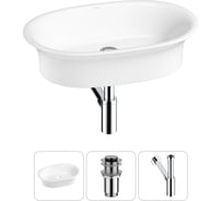 Набор Wellsee 3 в 1 Faze Moment накладная раковина 60x39 см 20213582R