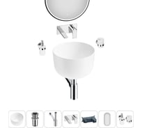 Набор Wellsee 6 в 1 Fontenay Paris накладная раковина 39x39 см 20218663R