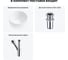 Набор Wellsee 3 в 1 Fontenay Paris накладная раковина 39x39 см 20214059R 10