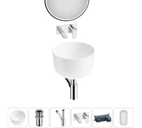 Набор Wellsee 5 в 1 Fontenay Paris накладная раковина 39x39 см 20218659R