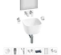 Набор Wellsee 6 в 1 Fontenay Paris накладная раковина 37x37 см 20218655R