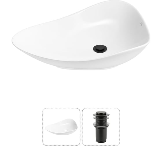 Набор Wellsee 2 в 1 Nexus Flex накладная раковина 60x42 см 20214032R 1