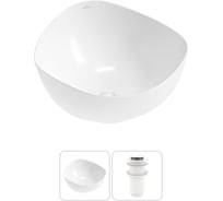 Набор Wellsee 2 в 1 Nexus Flex накладная раковина 38x36 см 20214010R