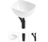 Набор Wellsee 3 в 1 Nexus Flex накладная раковина 38x36 см 20214012R 1