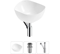 Набор Wellsee 3 в 1 Nexus Flex накладная раковина 38x36 см 20214011R