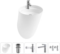 Набор Wellsee 5 в 1 M1 Limited Edition подвесная раковина 45x45 см 20215027R