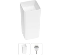 Набор Wellsee 2 в 1 Callipy Art напольная раковина 40x40x84 см 20213313R