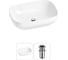 Набор Wellsee 2 в 1 Air Gap S накладная раковина 50x35 см 20212405R 1