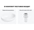 Набор Wellsee 2 в 1 Air Gap R накладная раковина 50x36 см 20212392R 9