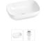 Набор Wellsee 2 в 1 Air Gap S накладная раковина 50x35 см 20212408R 1