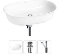 Набор Wellsee 3 в 1 Brillant iCon накладная раковина 60x40 см 20214647R