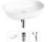 Набор Wellsee 3 в 1 Brillant iCon накладная раковина 60x40 см 20214647R 1