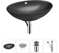 Набор Wellsee 4 в 1 Bliss накладная раковина 63x42 см 20217048R