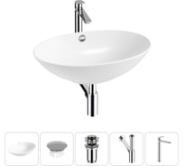 Набор Wellsee 5 в 1 Bliss накладная раковина 63x42 см 20217103R