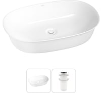 Набор Wellsee 2 в 1 Brillant iCon накладная раковина 60x40 см 20214646R