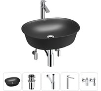 Набор Wellsee 5 в 1 Brillant iCon накладная раковина 50x40 см 20214640R