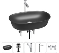 Набор Wellsee 5 в 1 Brillant iCon накладная раковина 60x40 см 20214668R