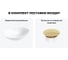 Набор Wellsee 2 в 1 Bliss накладная раковина 63x42 см 32820104R 8